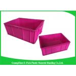 Durable Plastic Stackable Containers Tote Storage System 480*355*170mm