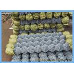 Heavy Gauge Chain Link Fence Fabric , 9 Gauge Metal Chain Fence With Posts
