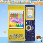 Intelligent Control High Efficiency 100% Fruit Marshmallow Chocolate Sugar Beans Candy Vending Machine Automatic Candy Dispenser for sale