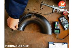 China Alloy Steel Pipe Fitting ASTM A234 WP22 180° LR U Bend supplier