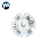 UV LED SMD 3W Imitation Lumen SMD Module High Power UV LED Silicone Lens 365nm 385nm for sale