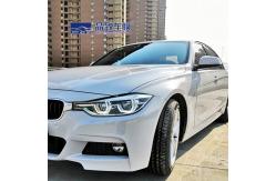 China Practical Waterproof metallic matte grey wrap , Anti Scratch Adhesive Wrap For Cars supplier