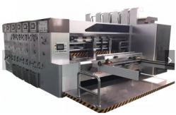 China Flexo Printer Slotter Corrugated Carton Box Machine Die Cutting Gluing supplier