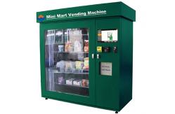 China High Capacity Network Vending Machine , Banknote Acceptor and Credit Card Reader supplier