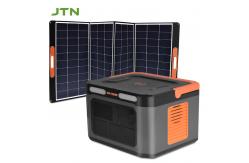 China Folding MPPT Solar Panel Powerstation 1000W Powered Energy Storage System supplier