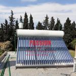 300L Non Pressurized Solar Water Heater 200L Vacuum Tube Solar Thermal Heater 5L Tank for sale