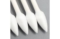 China 75mm Industrial Cleanroom Swab Lint Free Paper Stick Pointed Cotton Swabs supplier