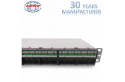 China Distribution Ftth 4u Optical Fibre Frame 19 Inch supplier