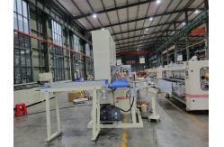 China Full automatic diameter 150-400mm maxi paper towel roll band saw cutting machine supplier