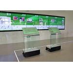 30 Interactive Hologram Advertising Display Transparent Touch Foil Kiosk