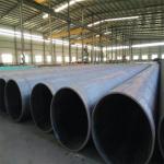 DN400 Seamless Mild Steel Pipe Tubing 20# Bridge Use 6mm Customized Length for sale