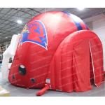 Custom Inflatable American Football Helmet Outdoor Inflatable Sports Tunnel Inflatable Tent Football Helmet for sale