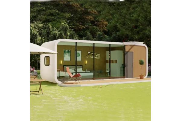 Aluminum Alloy Apple Capsule House with WiFi and 20㎡ Floor Area