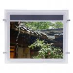 China 24V High Brightness Led Display Board Crystal A4 Light Box With Screen factory
