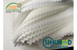 China Collar Fusable Interfacing With 100% Cotton Base Fabric , Cotton Interlining supplier