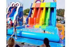 China Commercial Kids Inflatable Water Slide Playground Jumping Bouncer supplier