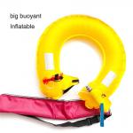 110N Manual Waist Bag Inflatable Life Belt PFD For Swimming , Boating , Sailing