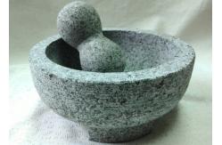China Durable Granite Spice Grinder Stable Performance Round With Three Legs supplier