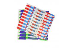 China Custom Logo Printed Waterproof wristbands tyvek paper with Sequential Numbering Barcoding supplier