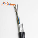 Reinforced Custom Fiber Optic Cable Buried Double Sheath Optical Cable GYFTA53 4 8 12 Core for sale