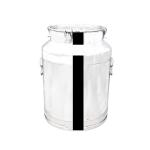Large Capacity SS304 50 Litre Milk Can Corrosion Resistance SS Food Container for sale