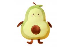 China Home Decor Polypropylene Cotton Filled 45cm Avocado Stuffed Toy supplier