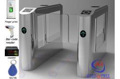 China Bi directional waist high automatic swing gate Access Control System supplier