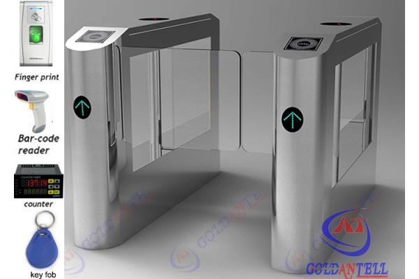 Bi directional waist high automatic swing gate Access Control System