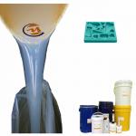 Translucent A B Liquid Platinum Cure Silicone Rubber For Making Cake Decoration Molds for sale