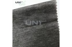 China Black Non Woven Interlining Lining With Double Dot Coating N1208F supplier