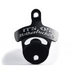 Creative Design Style Metal Die Casting Zinc Alloy Wall Mounted Bottle Opener for Party Game Gift for sale