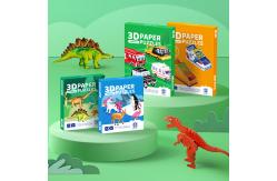 China 3D Paper Easy To Assemble Preschool Jigsaw Puzzle Shoelaces Tying Teaching Kit supplier