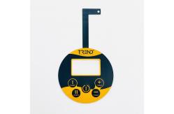 China Operation Panel FPC Membrane Switch Panel Surface Fine Sand Material supplier
