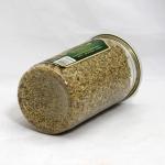 500ml Food Grade Clear Pet Jars / Plastic PET pop can Bottle For Wheat Packagig for sale