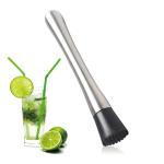 8.26 Inch Stainless Steel Cocktail Muddler Fruit Based Drinks Mojitos Muddler