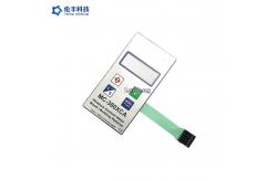 China Custom Membrane Switch Keypad , Moisture Content Meter PET Membrane Switch supplier