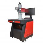 Glass Plastic UV Laser Marking Machine 5W Air Cooling With CCD Vision for sale