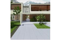 China Garden Granite Floor Matte Finished Rustic Tiles Anti Slip Public Parking supplier
