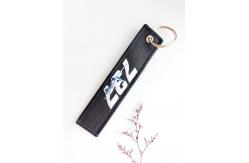 China Custom 737 Aviation Keychain - OEKO-TEX® Polyester + Laser Engraving supplier