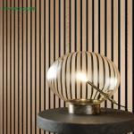 Noise Reduction MDF Board Wood Slat Acoustic Panel With PET Panel Backing
