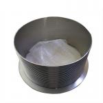 Rectangle Hole Shape Sieve Screen For Paper Industry With Seam Size 0.1-0.55 for sale