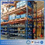 Gravity-taken Pallet Carton Flow Racking System With Fast Stock Rotation for sale