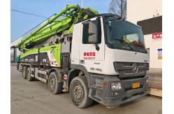 China 2019 56m Concrete Pump Truck with 4 Boom Sections in Original Condition supplier