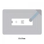 HF Dry RFID Inlay 13.56MHZ PET Wet Inlay RFID Tag With SLI Chip for sale