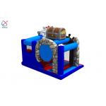 New Design Digital Printing Inflatable Pirate Bounce House With Slides For Kids