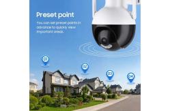 China Outdoor 4K Wireless Surveillance IP Camera Wifi Security PTZ CCTV Camera supplier