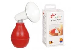 China BPA Free Latex Silicone Manual Breast Pump With Bottle supplier