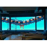 Wall Mounted Curved Indoor Full Color Led Display P3.91 860w High Brightness for sale