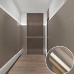 PVC Reflective Metallic Peel And Stick Wallpaper Self Adhesive Bronze Wallpaper