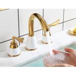 Antifouling Ceramic Valve Bathroom Wash Basin Faucet Mixer Taps for sale